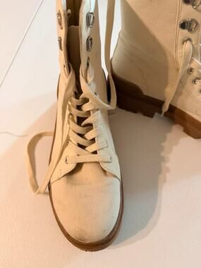 Primark Canvas Lugg Boot Men's 8 beige